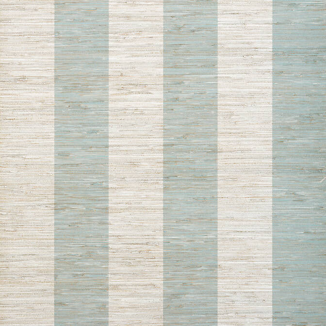 Crossroad Stripe Aqua T72803 by Thibaut Wallpaper Thibaut Wallpaper Crossroad Stripe Aqua T72803Wallpaper Grasscloth Resource 4 Grasscloth Printed KOREA </p><p>Repeat: V: - 36 - Fabric Carolina -