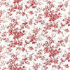 Thibaut Wallpaper ISABELLE - Red on White