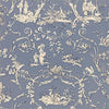 Thibaut Wallpaper PAYSANNERIE TOILE - Wedgewood Blue