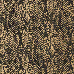 Thibaut Wallpaper Boa Black on Metallic Gold T75168