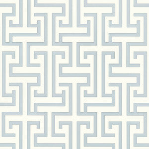 Thibaut Wallpaper Ming Trail Light Blue T75474