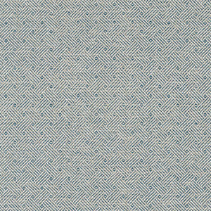 Thibaut Wallpaper Lattice Weave Blue T75477