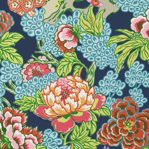 Thibaut Wallpaper Honshu Navy T75488