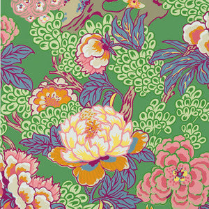 Thibaut Wallpaper Honshu Green T75491