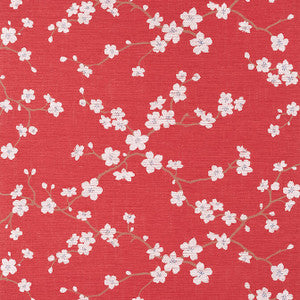 Thibaut Wallpaper Sakura Red T75513
