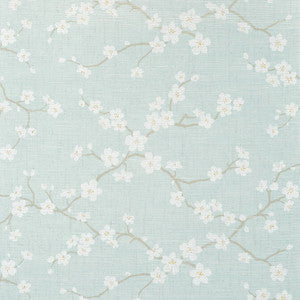 Thibaut Wallpaper Sakura Aqua T75516