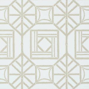 Thibaut Wallpaper Shoji Panel Aqua T75519