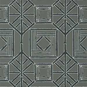 Thibaut Wallpaper Shoji Panel Grey T75520