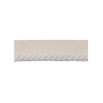 Coeur Cable-S Ecru by Brunschwig & Fils Trim Brunschwig & Fils Trim Coeur Cable-S EcruTrim LE COEUR PASSEMENTERIE COTTON - 60%;VISCOSE - 40% France </p><p>Repeat: H: , V: 0.38 - Fabric Carolina -