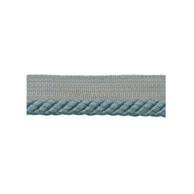 Coeur Cable-S Aqua by Brunschwig & Fils Trim Brunschwig & Fils Trim Coeur Cable-S AquaTrim LE COEUR PASSEMENTERIE COTTON - 60%;VISCOSE - 40% France </p><p>Repeat: H: , V: 0.38 - Fabric Carolina -