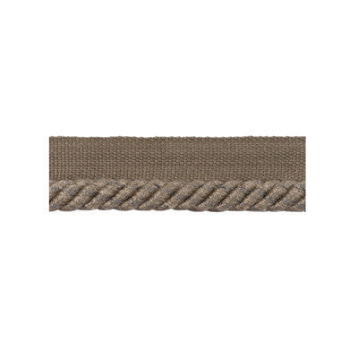 Coeur Cable-S Gray by Brunschwig & Fils Trim Brunschwig & Fils Trim Coeur Cable-S GrayTrim LE COEUR PASSEMENTERIE COTTON - 60%;VISCOSE - 40% France </p><p>Repeat: H: , V: 0.38 - Fabric Carolina -