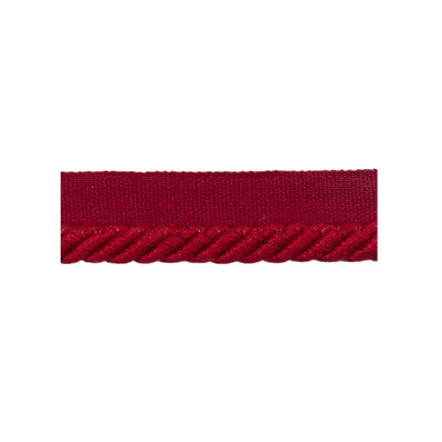Coeur Cable-S Rouge by Brunschwig & Fils Trim Brunschwig & Fils Trim Coeur Cable-S RougeTrim LE COEUR PASSEMENTERIE COTTON - 60%;VISCOSE - 40% France </p><p>Repeat: H: , V: 0.38 - Fabric Carolina -