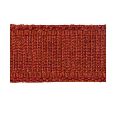 Coeur Band Brick by Brunschwig & Fils Trim Brunschwig & Fils Trim Coeur Band BrickTrim LE COEUR PASSEMENTERIE VISCOSE - 100% France </p><p>Repeat: H: , V: 2 - Fabric Carolina -