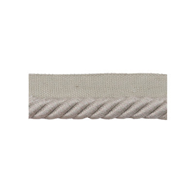 Coeur Cable-L Dove by Brunschwig & Fils Trim Brunschwig & Fils Trim Coeur Cable-L DoveTrim LE COEUR PASSEMENTERIE COTTON - 60%;VISCOSE - 40% France </p><p>Repeat: H: , V: 1 - Fabric Carolina -