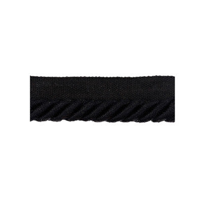 Coeur Cable-L Black by Brunschwig & Fils Trim Brunschwig & Fils Trim Coeur Cable-L BlackTrim LE COEUR PASSEMENTERIE COTTON - 60%;VISCOSE - 40% France </p><p>Repeat: H: , V: 1 - Fabric Carolina -