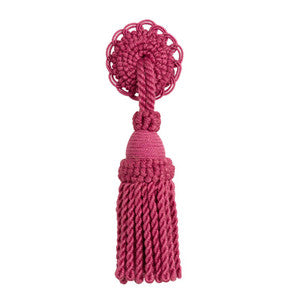 Brunschwig & Fils Trim Coeur Tassel-Ro Fuchsia