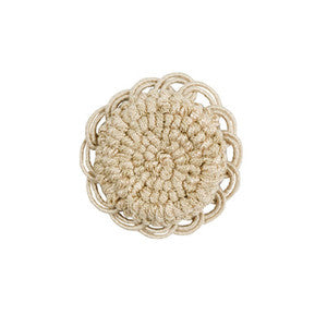 Brunschwig & Fils Trim Coeur Rosette Stone