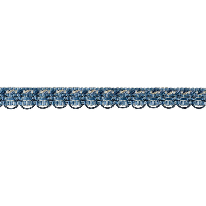 Soie Gimp Canton Blue by Brunschwig & Fils Trim Brunschwig & Fils Trim Soie Gimp Canton BlueTrim LA SOIE PASSEMENTERIE SILK - 90%;COTTON - 8%;NYLON - 2% China </p><p>Repeat: H: , V: 0.625 - Fabric Carolina -
