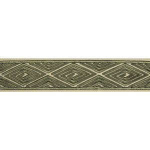 Brunschwig & Fils Trim Labyrinthe Tape Green