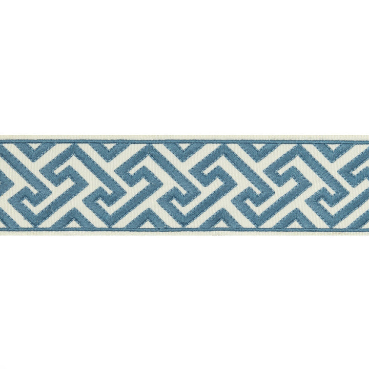 Sanchi Tape Delft by Brunschwig & Fils Trim Brunschwig & Fils Trim Sanchi Tape DelftTrim TREILLIS PASSEMENTERIE POLYESTER - 100% India </p><p>Repeat: H: 2.37, V: 1.77 2.37 - Fabric Carolina -
