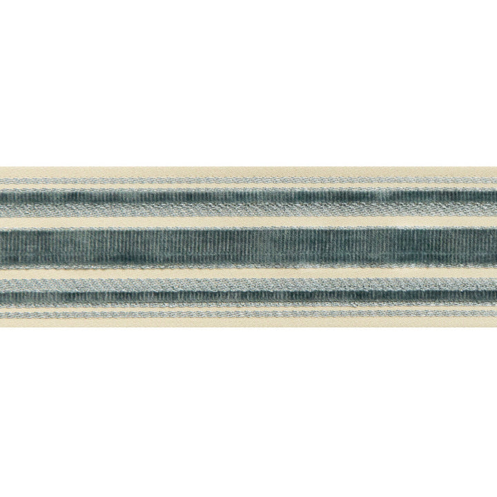 Canton Tape Teal by Brunschwig & Fils Trim Brunschwig & Fils Trim Canton Tape TealTrim TREILLIS PASSEMENTERIE COTTON - 56%;VISCOSE - 44% India </p><p>Repeat: H: 2.4, V: 0 2.4 - Fabric Carolina -