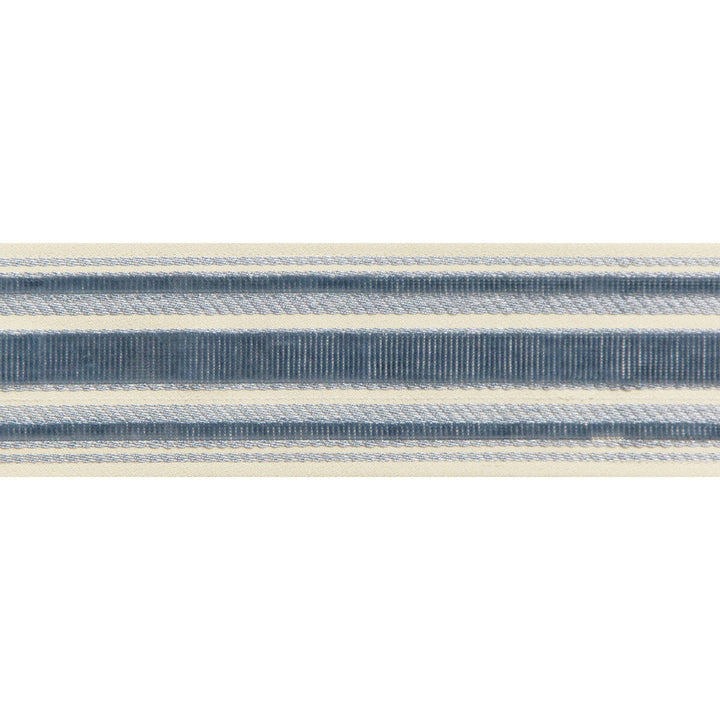 Canton Tape Blue by Brunschwig & Fils Trim Brunschwig & Fils Trim Canton Tape BlueTrim TREILLIS PASSEMENTERIE COTTON - 56%;VISCOSE - 44% India </p><p>Repeat: H: 2.4, V: 0 2.4 - Fabric Carolina -