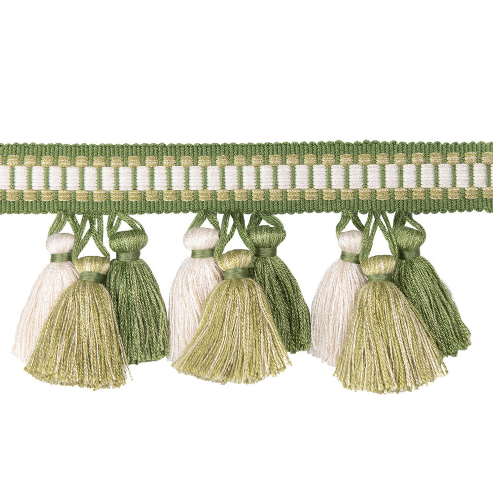 Andre Tassel Fringe Citron by Brunschwig & Fils Trim Brunschwig & Fils Trim Andre Tassel Fringe CitronTrim PASSEMENTERIE VOLUME I VISCOSE - 98%;POLYESTER - 2% China </p><p>Repeat: H: 1.77, V: 0 2.83 - Fabric Carolina -