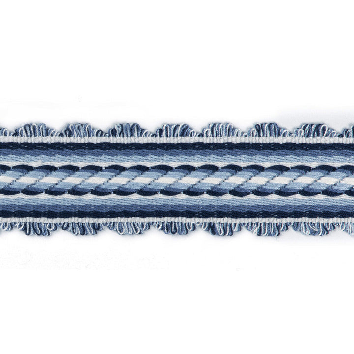 Jacqueline Braid Blue by Brunschwig & Fils Trim Brunschwig & Fils Trim Jacqueline Braid BlueTrim PASSEMENTERIE VOLUME I VISCOSE - 100% China </p><p>Repeat: H: 0.39, V: 0 1.57 - Fabric Carolina -