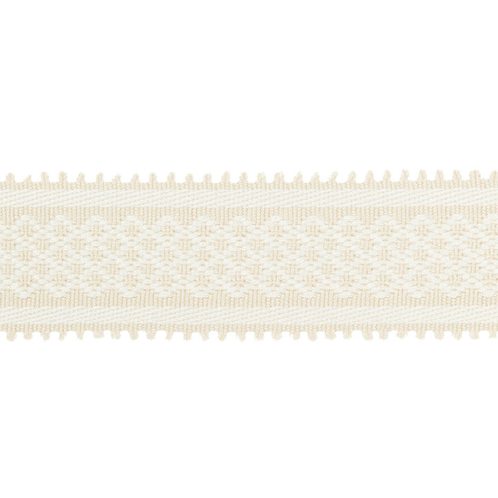 Bastille Braid Snow by Brunschwig & Fils Trim Brunschwig & Fils Trim Bastille Braid SnowTrim PASSEMENTERIE VOLUME I ACETATE - 100% China </p><p>Repeat: H: 0.66, V: 0 1.77 - Fabric Carolina -