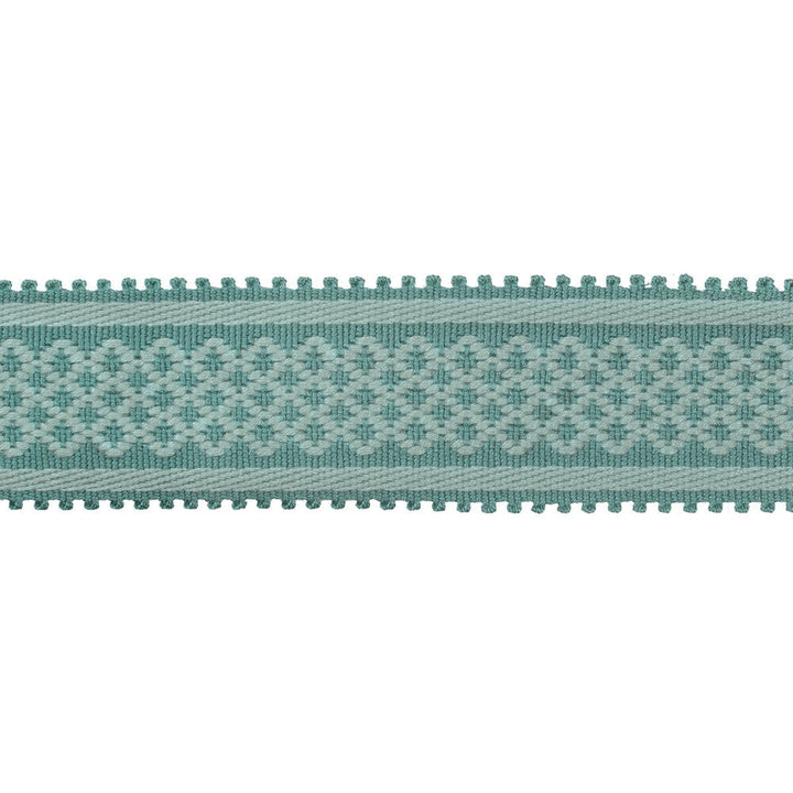 Bastille Braid Teal by Brunschwig & Fils Trim Brunschwig & Fils Trim Bastille Braid TealTrim PASSEMENTERIE VOLUME I ACETATE - 100% China </p><p>Repeat: H: 0.66, V: 0 1.77 - Fabric Carolina -