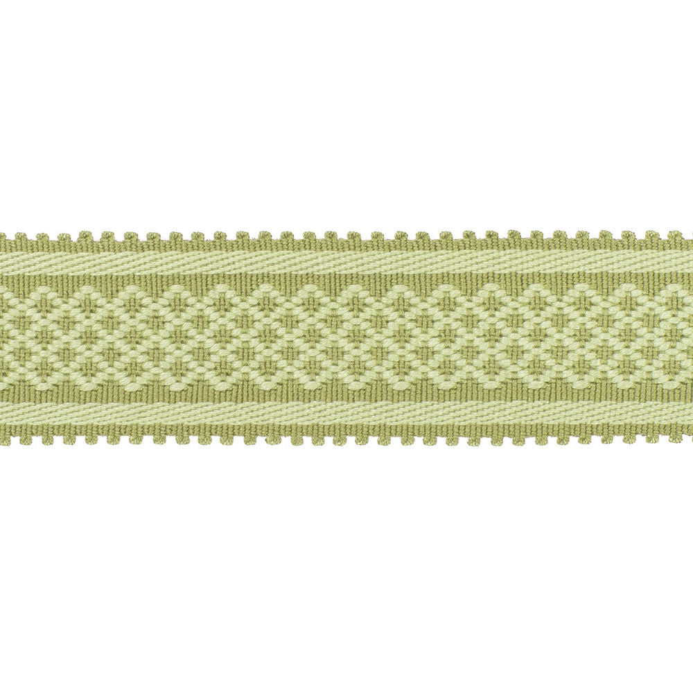 Bastille Braid Leaf by Brunschwig & Fils Trim Brunschwig & Fils Trim Bastille Braid LeafTrim PASSEMENTERIE VOLUME I ACETATE - 100% China </p><p>Repeat: H: 0.66, V: 0 1.77 - Fabric Carolina -