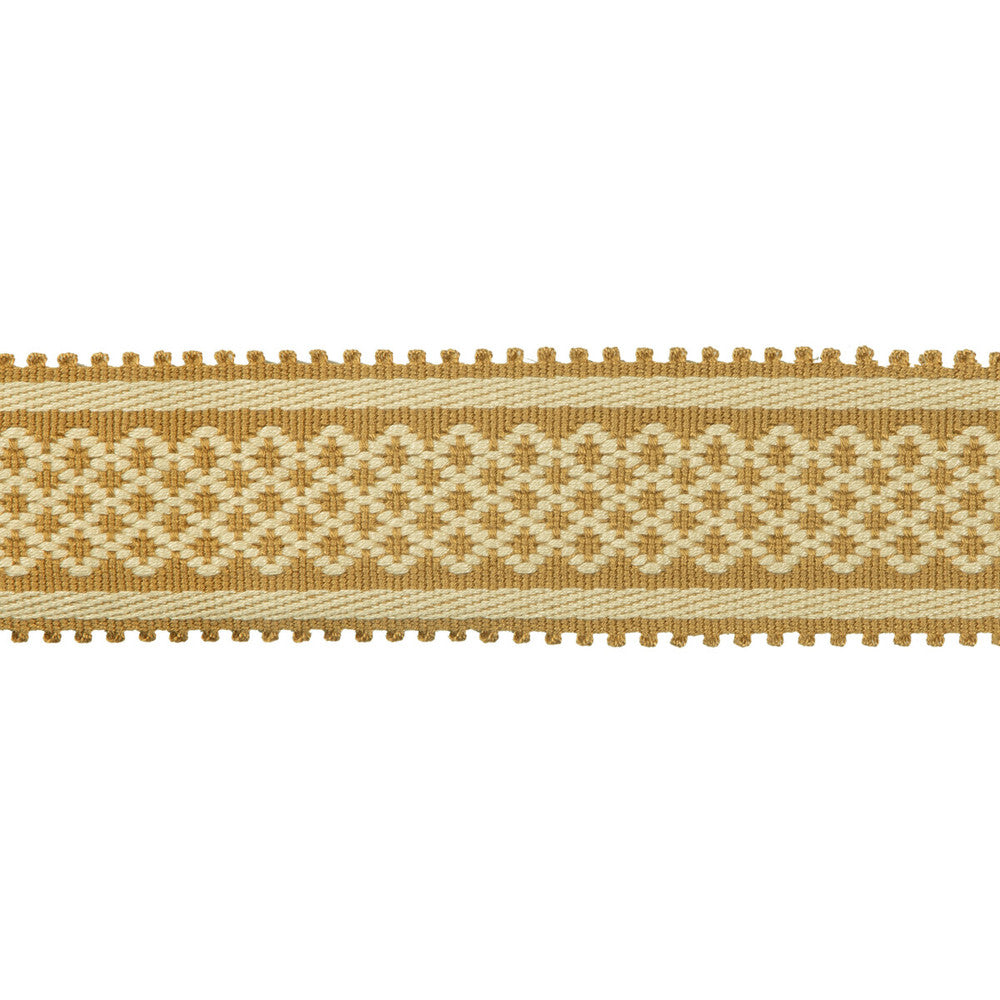 Bastille Braid Gold by Brunschwig & Fils Trim Brunschwig & Fils Trim Bastille Braid GoldTrim PASSEMENTERIE VOLUME I ACETATE - 100% China </p><p>Repeat: H: 0.66, V: 0 1.77 - Fabric Carolina -