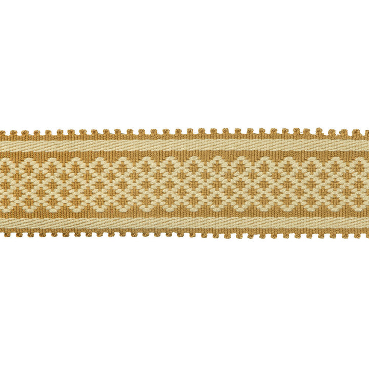 Bastille Braid Gold by Brunschwig & Fils Trim Brunschwig & Fils Trim Bastille Braid GoldTrim PASSEMENTERIE VOLUME I ACETATE - 100% China </p><p>Repeat: H: 0.66, V: 0 1.77 - Fabric Carolina -