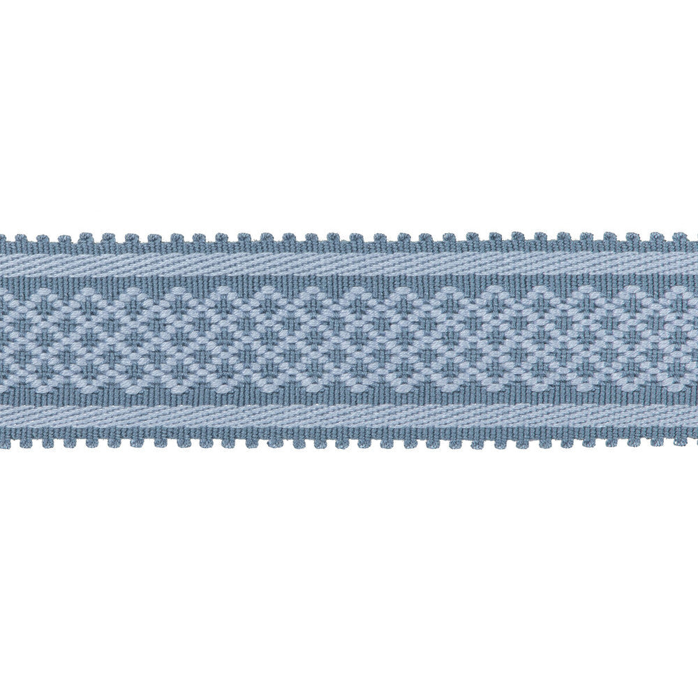 Bastille Braid Blue by Brunschwig & Fils Trim Brunschwig & Fils Trim Bastille Braid BlueTrim PASSEMENTERIE VOLUME I ACETATE - 100% China </p><p>Repeat: H: 0.66, V: 0 1.77 - Fabric Carolina -