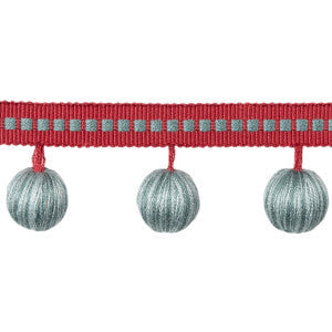 Brunschwig & Fils Trim Claude Ball Fringe Aqua