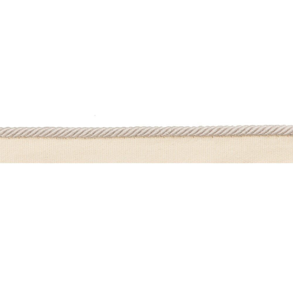 Picardy Cord Platinum by Brunschwig & Fils Trim Brunschwig & Fils Trim Picardy Cord PlatinumTrim PASSEMENTERIE VOLUME I COTTON - 60%;VISCOSE - 40% France </p><p>Repeat: H: 0, V: 0 0.18 - Fabric Carolina -