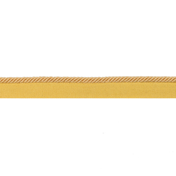 Picardy Cord Gold by Brunschwig & Fils Trim Brunschwig & Fils Trim Picardy Cord GoldTrim PASSEMENTERIE VOLUME I COTTON - 60%;VISCOSE - 40% France </p><p>Repeat: H: 0, V: 0 0.18 - Fabric Carolina -