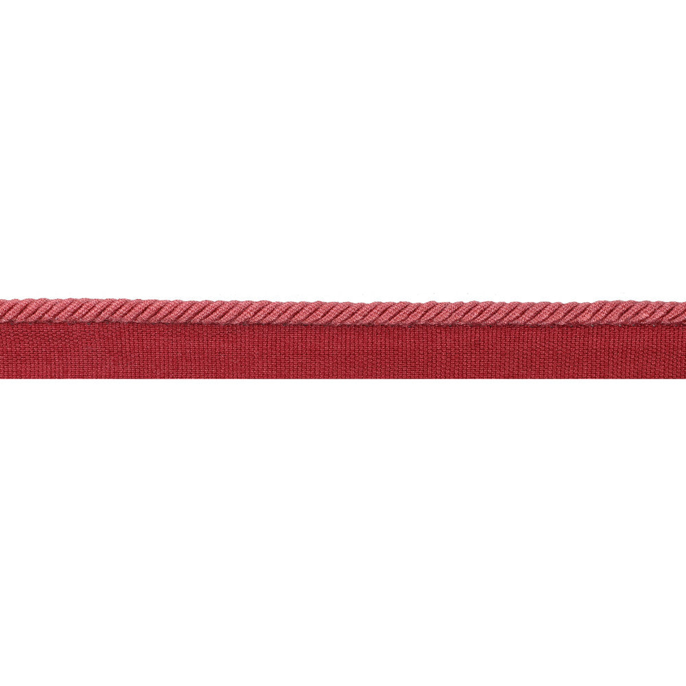 Picardy Cord Rose by Brunschwig & Fils Trim Brunschwig & Fils Trim Picardy Cord RoseTrim PASSEMENTERIE VOLUME I COTTON - 60%;VISCOSE - 40% France </p><p>Repeat: H: 0, V: 0 0.18 - Fabric Carolina -