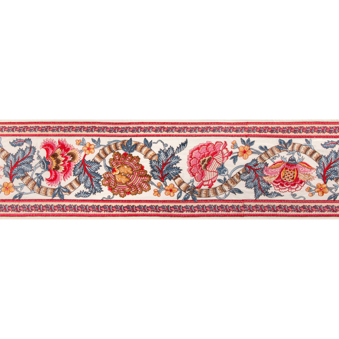 Brunschwig & Fils Trim Lauris Border - Red/Blue