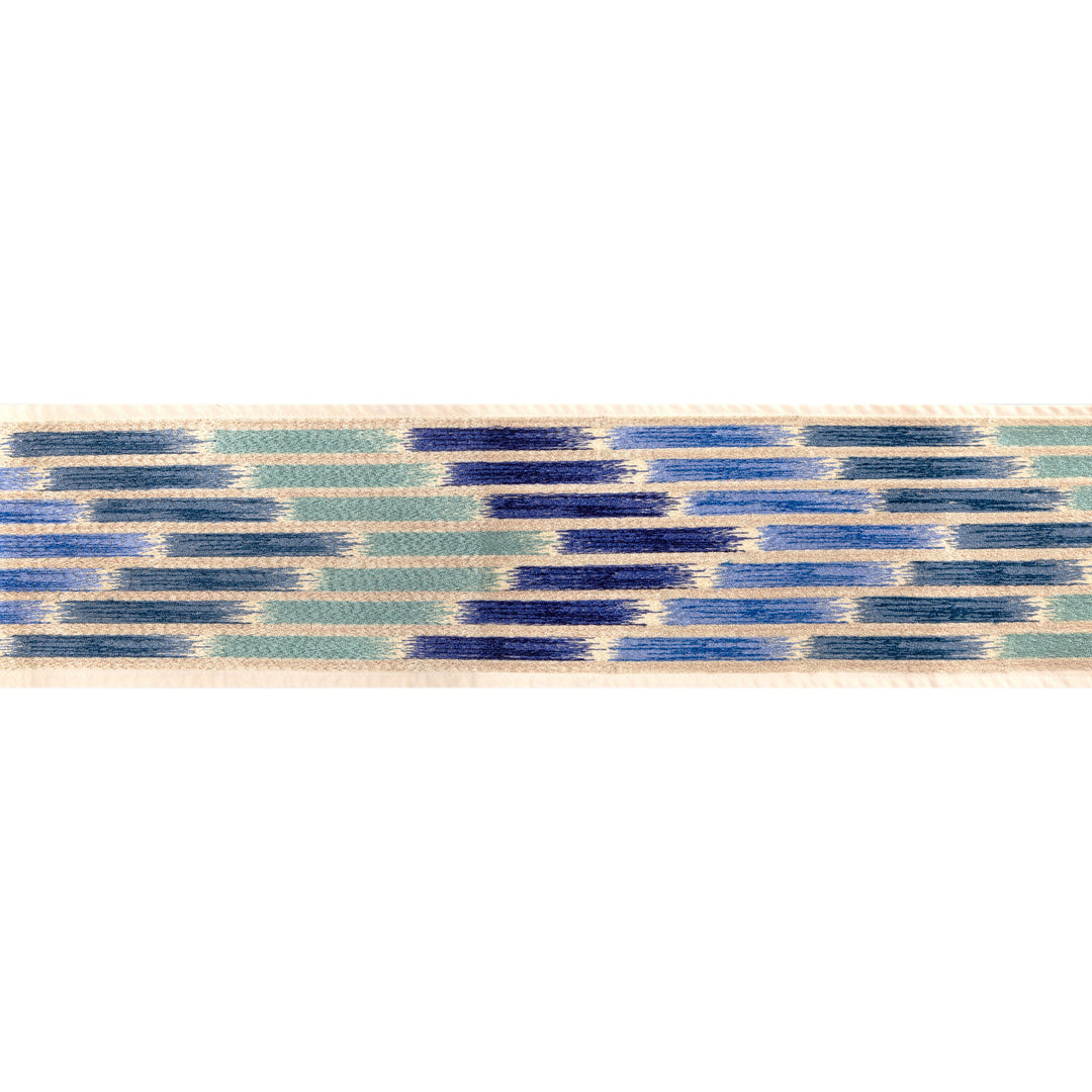 Brunschwig & Fils Trim Cascade Border - Blue/Sky