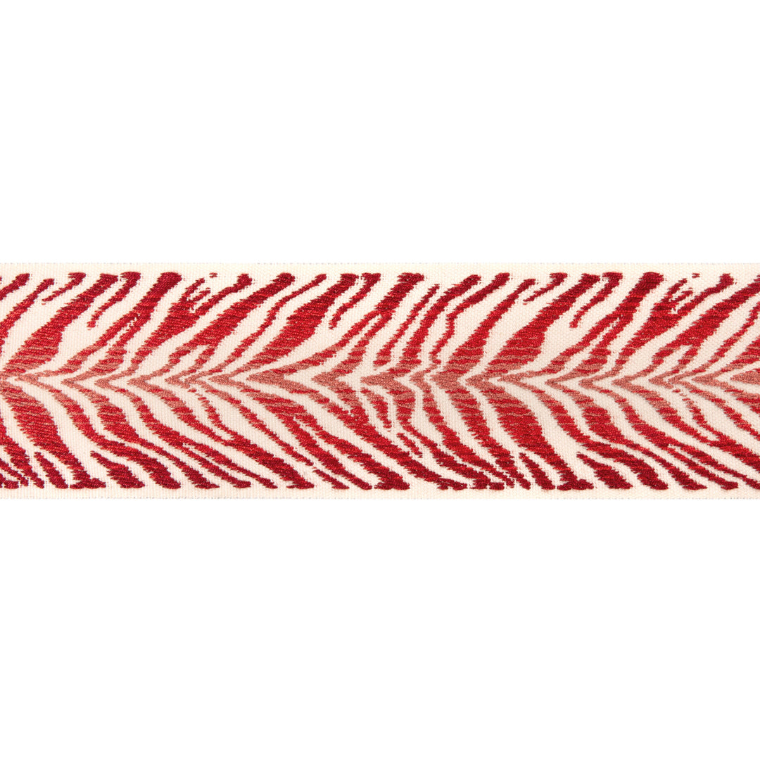 Brunschwig & Fils Trim Tigre Tape - Claret