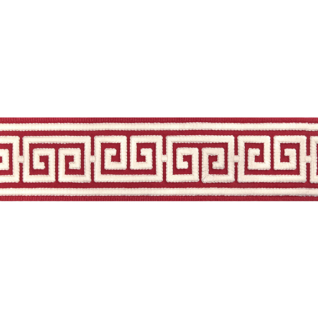 Brunschwig & Fils Trim Paros Tape - Red