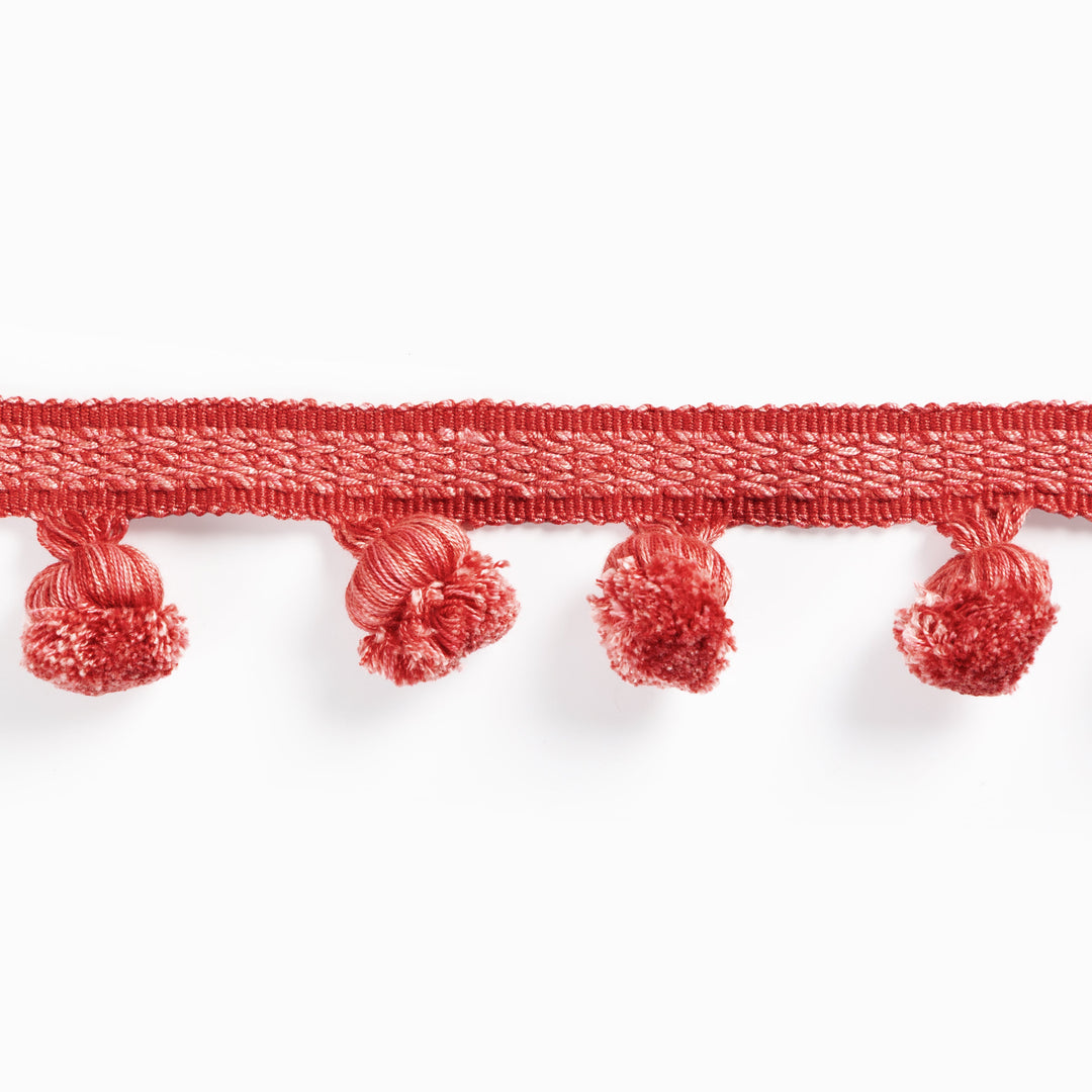 Brunschwig & Fils Trim Montcel Pom Fringe - Red