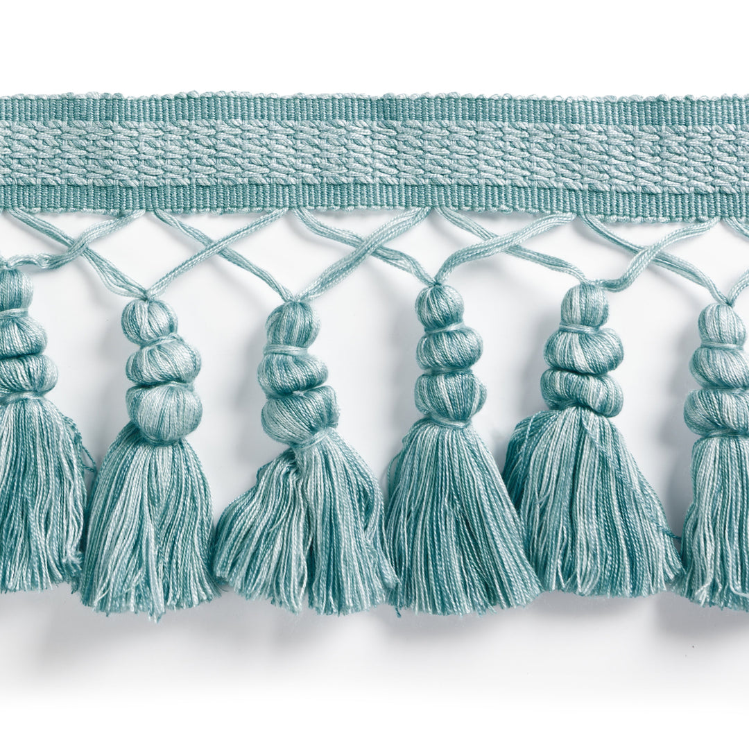 Brunschwig & Fils Trim Montcel Tassel Fringe - Aqua