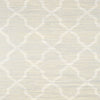 Thibaut Wallpaper Carolyn Trellis Cream on Metallic T83030