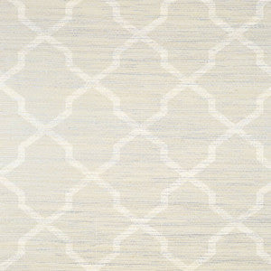 Thibaut Wallpaper Carolyn Trellis Cream on Metallic T83030