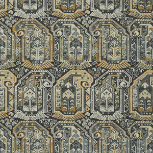 Thibaut Wallpaper Gleniffer Black and Grey T85021