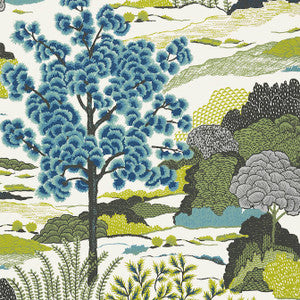 Thibaut Wallpaper Daintree Bluemoon T85040