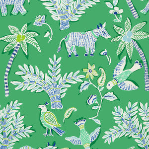Thibaut Wallpaper Goa Green T88721