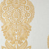 Thibaut Wallpaper Rowan Damask Metallic Gold on Silver T89131